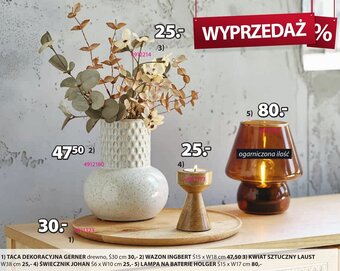 JYSK TACA DEKORACYJNA GERNER oferta