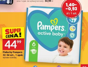 Twój Market Pieluchy Pampers 32-54 szt. oferta
