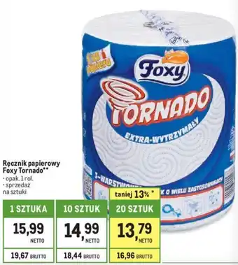 Makro Ręcznik papierowy Foxy Tornado oferta