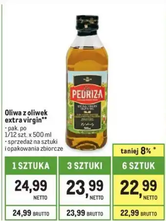 Makro Oliwa z oliwek extra virgin 500 ml oferta