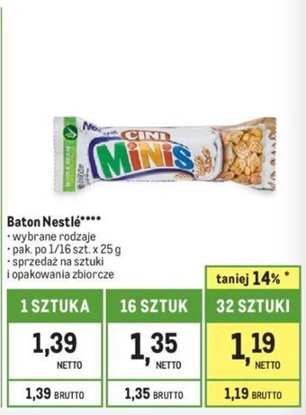 Makro Baton Nestlé 25g oferta