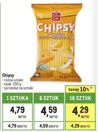 Makro Chipsy 150g oferta