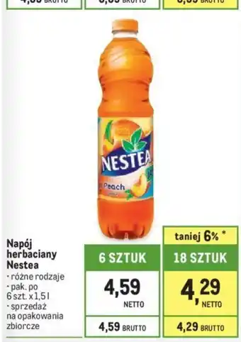 Makro Napój herbaciany Nestea 1,5l oferta
