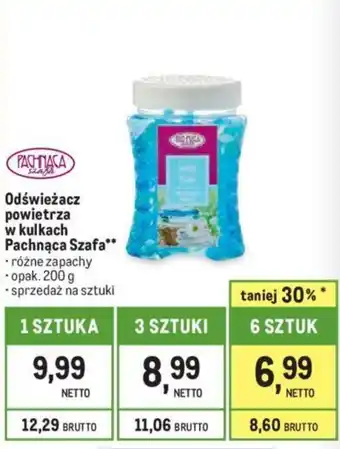 Makro Odświeżacz powietrza w kulkach Pachnąca Szafa 200g oferta