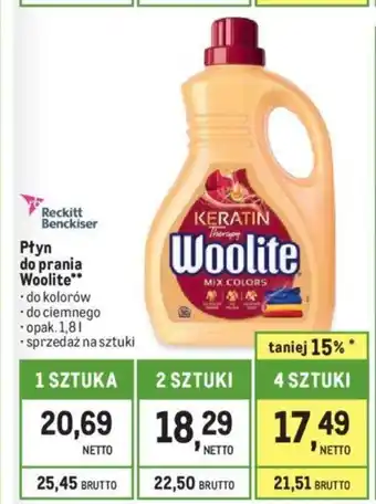 Płyn do prania Woolite 1,8l