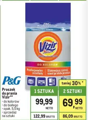 Makro Proszek do prania Vizir 5,5kg oferta