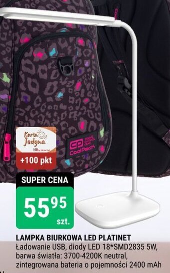 bi1 LAMPKA BIURKOWA LED PLATINET oferta