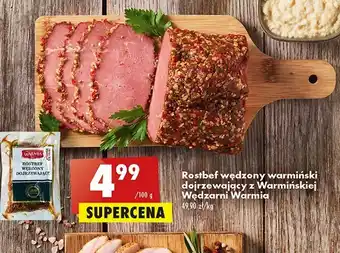 Biedronka Rostbef wędzony oferta