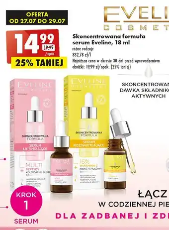 Biedronka Serum do twarzy rozświetlający oferta