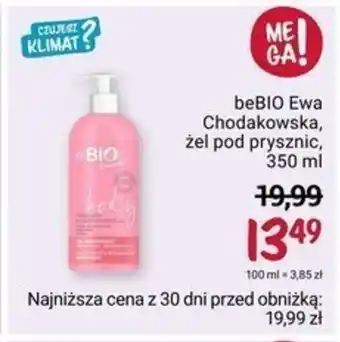 Rossmann beBIO Ewa Chodakowska, żel pod prysznic, 350 ml oferta