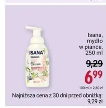 Rossmann Isana, mydło w piance, 250 ml oferta