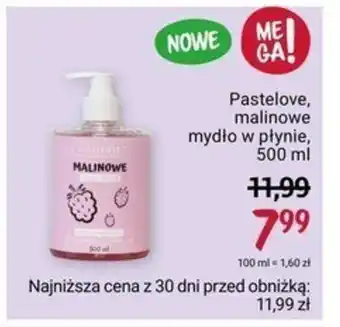 Rossmann Pastelove, malinowe mydło w płynie, 500 ml oferta