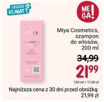 Rossmann Miya Cosmetics, szampon do włosów, 200 ml oferta