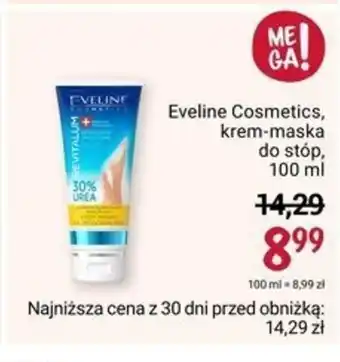 Rossmann Eveline Cosmetics, krem-maska do stóp, 100 ml oferta