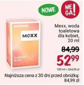 Rossmann Mexx, woda toaletowa dla kobiet, 20 ml oferta