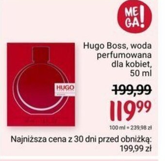 Hugo Boss, woda perfumowana dla kobiet, 50 ml