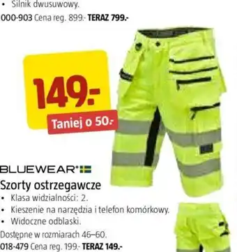 Jula Szorty ostrzegawcze oferta
