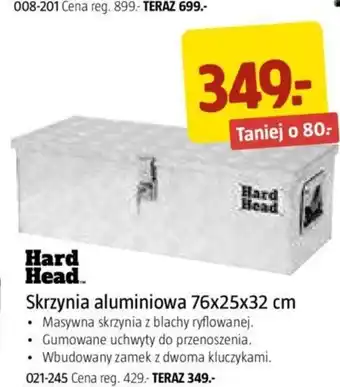 Jula Skrzynia aluminiowa 76x25x32 cm oferta