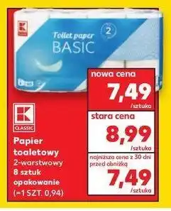Kaufland Papier toaletowy basic oferta