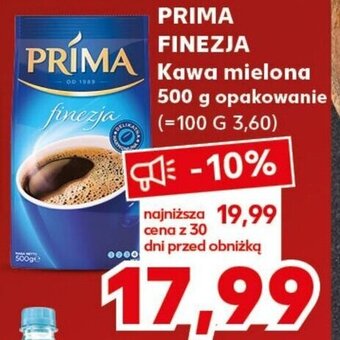 Kaufland PRIMA FINEZJA Kawa mielona 500 g oferta
