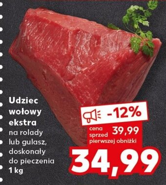 Kaufland Udziec wołowy ekstra 1 kg oferta