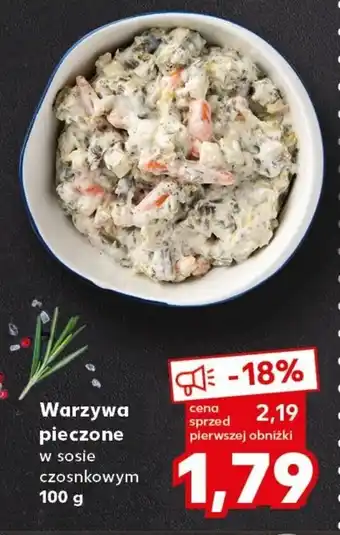 Kaufland Warzywa pieczone w sosie czosnkowym 100 g oferta