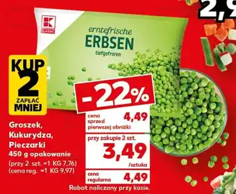 Kaufland Groszek, Kukurydza, Pieczarki 450 g oferta