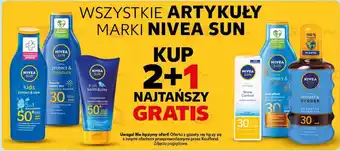 Kaufland WSZYSTKIE ARTYKUŁY MARKI NIVEA SUN oferta