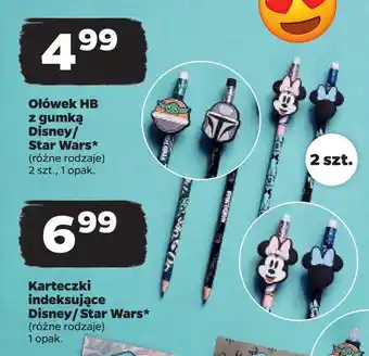Netto Ołówek hb z gumką disney/ star wars oferta