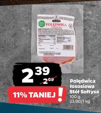 Netto Polędwica łososiowa stół sołtysa oferta
