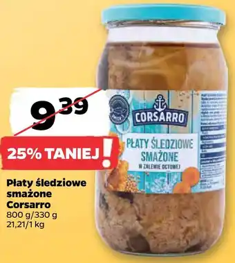 Netto Płaty śledziowe smażone corsarro oferta