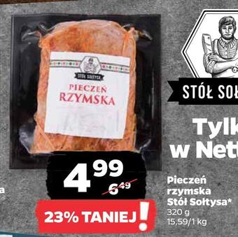 Netto Pieczeń rzymska stół sołtysa oferta