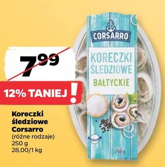 Netto Koreczki śledziowe corsarro oferta