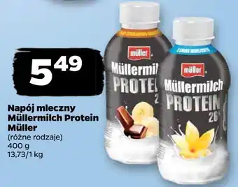 Netto Napój mleczny müllermilch protein müller oferta