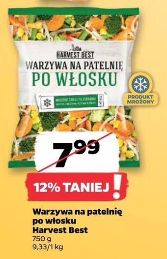 Netto Warzywa na patelnię po włosku harvest best oferta