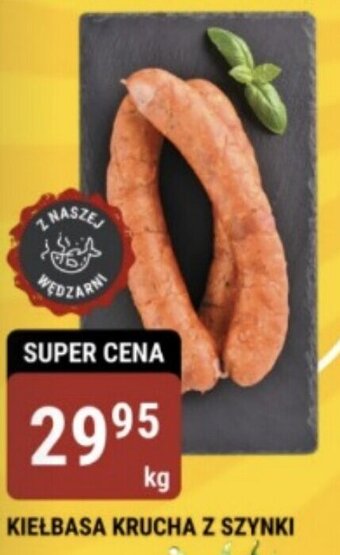 bi1 KIEŁBASA KRUCHA Z SZYNKI 1 kg oferta