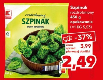 Kaufland Szpinak oferta