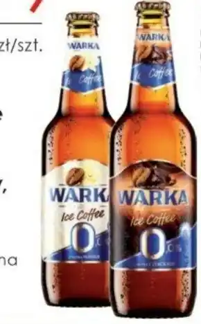 Frac Warka ice coffee bezalkoholowy napój piwny z nutką wanilii 500 ml oferta