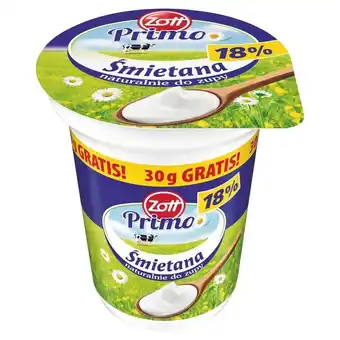 Zott primo śmietana 18 % 360 g