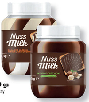 Biedronka Krem czekoladowy nuss milk oferta