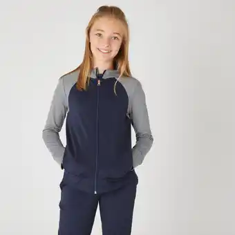 Decathlon Bluza dziecięca domyos s500 rozpinana oferta