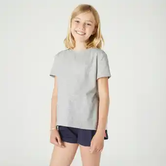 Decathlon Koszulka z krótkim rękawem dziecięca domyos 500 oferta