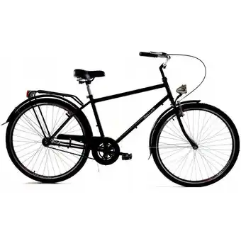 Decathlon Rower miejski męski dallas bike city 28 1spd oferta