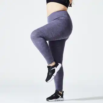 Decathlon Legginsy fitness damskie domyos oferta