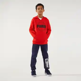 Decathlon Spodnie dresowe dla dzieci puma oferta