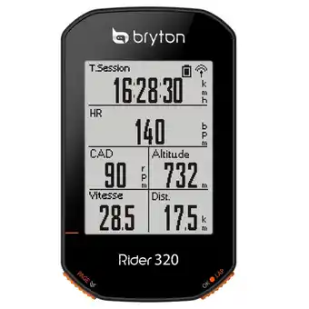 Decathlon Licznik rowerowy gps bryton rider 320 e oferta