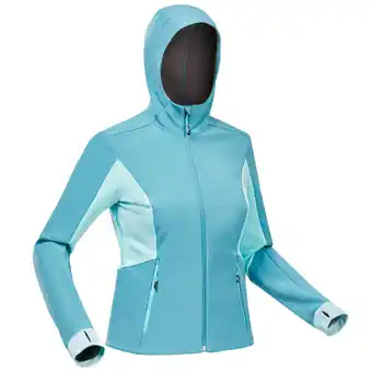 Decathlon Kurtka turystyczna damska forclaz mt500 softshell oferta