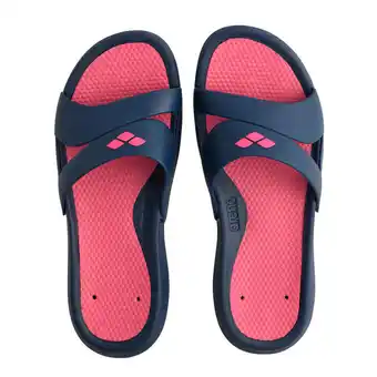 Decathlon Klapki basenowe arena nina granat oferta