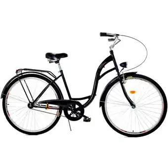 Decathlon Rower miejski dallas bike city 28 1spd oferta