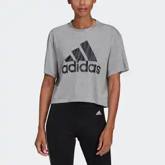 Decathlon Koszulka z krótkim rękawem damska adidas gym & pilates oferta